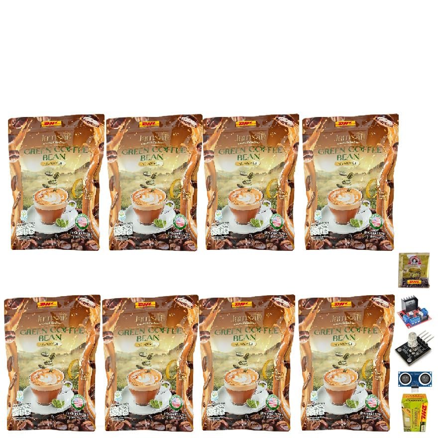 Intense Good Shape Delicious Snack Robusta Coffee Jamsai Green Coffee Bean X Lamyai Haithongkham 30 Sachets 25in1 Set 8 By Beautygoodshop [Get Free For You Beauty Gifts]