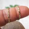 Brass Finger Splint ring, trigger finger splint for middle finger, Handmade ring for men women | Splint Ring for PIP or DIP Joint Arthritis Rose gold Ring Thumb Jewelry, (13) view 3