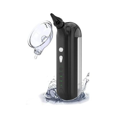 Electric Ear Cleaner, Electric Ear Wax Removal, Clean Ears Ear Wax Remover Adults, 4 Water Pressure Modes(Black)