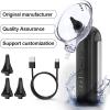 Electric Ear Cleaner, Electric Ear Wax Removal, Clean Ears Ear Wax Remover Adults, 4 Water Pressure Modes(Black) view 2