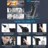 Electric Ear Cleaner, Electric Ear Wax Removal, Clean Ears Ear Wax Remover Adults, 4 Water Pressure Modes(Black) view 3