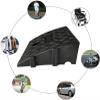 Driveway Kerb Ramp, Plastic Curb Ramp, Wheelchair Ramp, Portable Lightweight Threshold Ramps for Cars, Scooter, Pets, Steps(Yellow,25 * 27 * 11cm) view 4