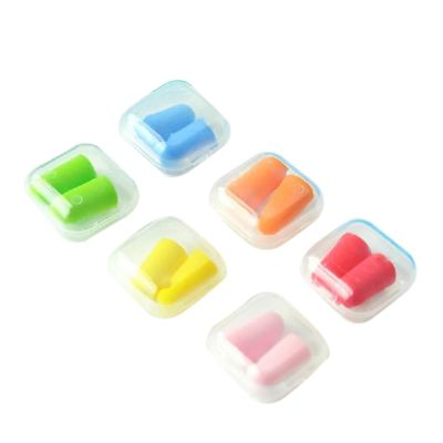 BMXWL 2PCS for Travel Sleeping Individually Wrapped Travel Sleep Noise Prevention Earplugs Soft Foam Ear Plugs Noise Reduction