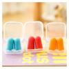 BMXWL 2PCS for Travel Sleeping Individually Wrapped Travel Sleep Noise Prevention Earplugs Soft Foam Ear Plugs Noise Reduction view 2