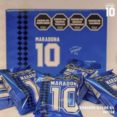 Alfajor Maradona 60gr | Pack x6