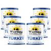 Werling & Sons Fully Cooked Canned Turkey Meat 28 Oz Heat & Eat Premium Quality Recipe Ready Canned Meat for Everyday Quick Meals, Camping, Emergency Canned Food & Survival Preparedness Pack of 6 view 1