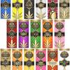 Billionaire Wraps - 30 Pouch Variety Pack! 2 Natural Rolling Papers Per Pack, 60 Total Sheets. view 2