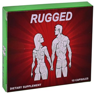 GLADTON Rugged Male Supplement for Men. Fast Acting Sports Nutrition Supplement with 10 Potent Ingredients - Tongkat Ali + 9 More, for Improved Energy, Stamina, Endurance & Performance. 10 Capsules