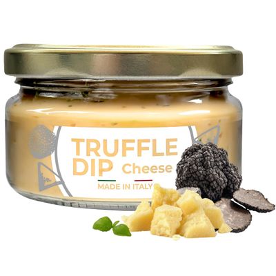 GL Truffle GOURMET LINE GL Truffle & Cheese Dip, 7 oz, Spreadable Gourmet Truffle & Cheese, Made in Italy