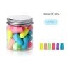 BMXWL 10/24/60pcs Comfortable Earplugs Antinoise Ear Plugs Sleep Noise Reduction Ear Protector for Sleep Soft Foam Earplugs Anti-Noise(Mixed 24PCS) view 2