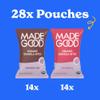 MadeGood Granola Bites Chocolate Chip & Strawberry Variety Pack (28 Count) Gluten Free and Organic Snacks view 3