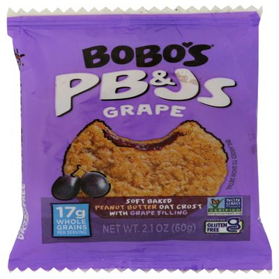 Bobo's Grape PB&JS 2.1 oz