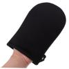 Self Tanning Mitt for Lotion Application, Flocked Black Glove view 3