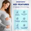 [5 Pack] OMGWYSIWYG Pregnancy Test HCG Strips Bulk with Over 99% Accurate & Easy to Use at Home & Fast Early Detection & Sensitive & Clear Results & Individually Wrapped for Fertility Women view 2
