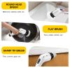 Electric Spin Scrubber, Cordless Shower Cleaning Brush with 3 Replaceable Brush Heads, Handheld Cleaning Brush for Tub Shower Tile Floor Bathroom Glass Car view 4