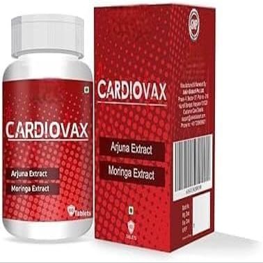 Cardiovax with Coenzyme Q10, Arjuna Extract & Moringa Extract, 60 Tablets