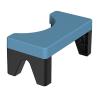 Valcla Toilet Stool Household Thickened Non Slip Toilet Stool Toilet Stool Washroom Pedestal Stool Bathroom Cushion Footstools(Blue) view 1