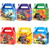 12Pcs Race Car Party Treat Boxes Hot Car Gift Box Birthday Supplies Wheels Wild Goodie Gift Boxes Race Cars Favor Box for Kid Boy Wheels Cars Birthday Baby Shower Game Party Decoration view 1