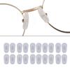 10 Pair/Lot Silicone Eyeglass Soft Nose Pad On Nose Pad Glasses Massage for Health Care Tool for Sungla view 3