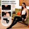 20-30mmHg Compression Stockings for Women & Men, WINGEDSOUL Thigh High Closed Toe Compression Socks for Women, Graduated Support Compression Stockings for Edema,Black,XX-Large view 4