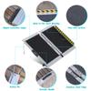 2FT & 3FT Prtable Wheelchair RampAnti-Slip Aluminum Folding Portable Ramp, Wheelchair Ramps for Home, Weight Capacity Up to 600 LBS, with Transition Plates Above and Below view 3