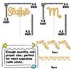 12Pcs Scorpio Cake Topper, Big Scorpio Energy/Season Cake Decor, 12 Constellation October December Birthday Cupcake Decoration, Horoscope Astrology Birthday Party Supplies view 2