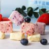 Freeze-dried yogurt block, 4 fruit flavors,Mango strawberry yellow peach,delicious snacks,instant fruit snacks,melt in the mouth,freeze-dried ice cream,snack food,Freeze-dried candy (Mix 4 fruit flavors,2bags(88pcs)) view 4