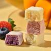 Freeze-dried yogurt block, 4 fruit flavors,Mango strawberry yellow peach,delicious snacks,instant fruit snacks,melt in the mouth,freeze-dried ice cream,snack food,Freeze-dried candy (Mix 4 fruit flavors,3bags(132pcs)) view 3