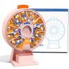 Odaro Large Pill Dispenser, Weekly Pill Organizer 7 Day Am Pm / 14 Day Pill Box, Daily Medicine Pill Organizer with Wall-Mounted or Standing Use for Vitamin, Supplement, Medicine - Pink view 1