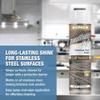 Zenex ZenaSheen H20 Stainless Steel Polish - Professional-grade Water-based Metal Cleaner, Polish & Protectant | Remove Grime & Restore Shine | Stainless Steel, Chrome, Brass & More | 16 oz (2 Pack) view 4