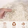 2 LB White Crinkle Paper Filler Crinkle Cut Shred for Gift Baskets, Shredded Paper Filler for Gift Wrapping Box Stuffing Filling Holiday Packaging Birthday Christmas (White) view 3