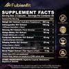 Fubienfit Ashwagandha Supplements - Premium Himalayan Shilajit Capsules for Men - with Ginseng & Fulvic Acid for Men & Women - 120 Count view 2