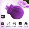 2024 Upgraded Shape Roses 10 Modes Toy Function Handheld Tool Travel Easy Cleaning Birthday Party Gift Purple SZ156 view 4