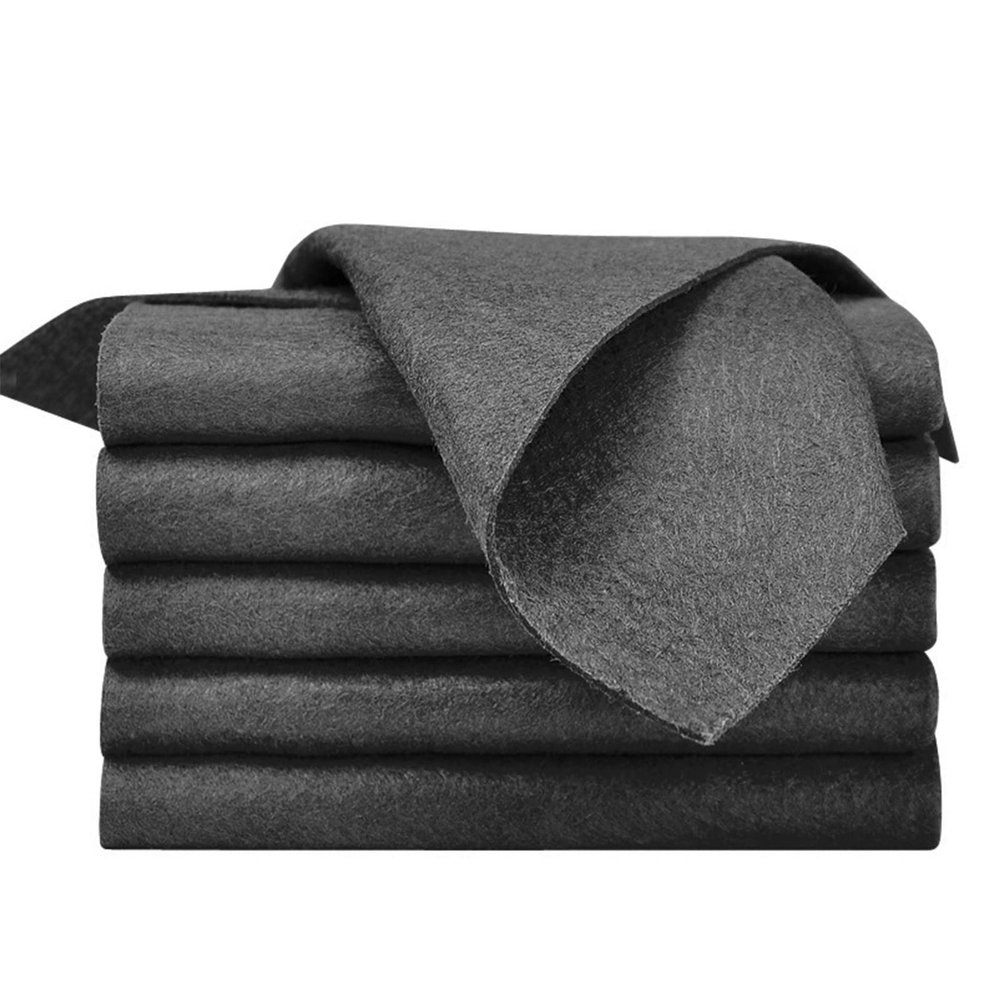 Cleaning Cloth Multipurpose Dish Towel Magical Cloth Reuseable Cleaning Cloths Water Absorbent Cleaning Lazy Rag Nonstick Oil Washable Dish Rags for Kitchen Household (S:30 x 30cm)