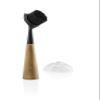 EVA SOLO | Dish Brush Oak Nylon Black | Effortless Washing-Up Brush for Stubborn Debris | Easy to Clean & Store | Removeable Brush Head | Black view 2