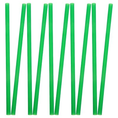 iplusmile 100pcs Jumbo Drinking Straws Thick Plastic Straws for and Cocktails Portable Party Supplies Sleek Colors for Any Occasion Material