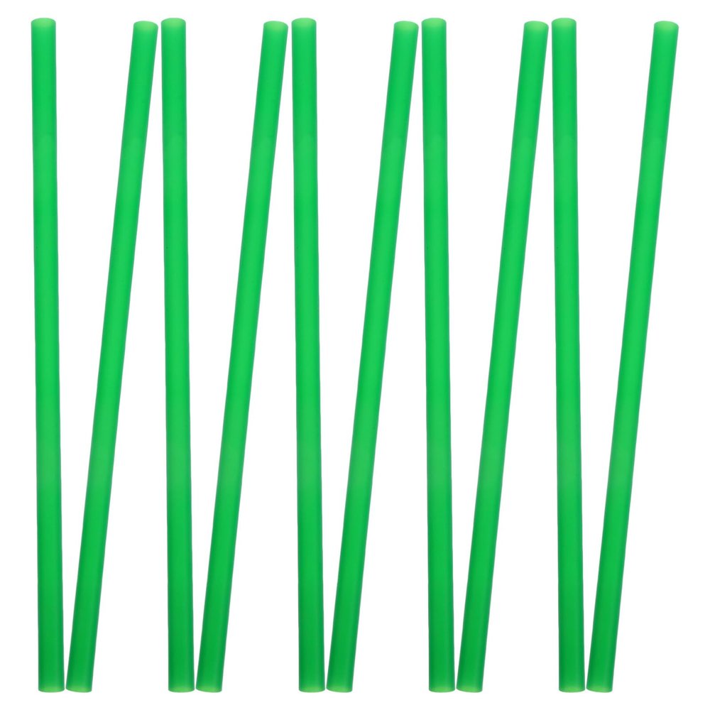 iplusmile 100pcs Jumbo Drinking Straws Thick Plastic Straws for and Cocktails Portable Party Supplies Sleek Colors for Any Occasion Material