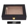 Cigar Humidors Box Portable Transparent Window Cigar Storage Case for Cigar Enthusiasts view 1