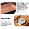 Cigar Humidors Box Portable Transparent Window Cigar Storage Case for Cigar Enthusiasts view 3