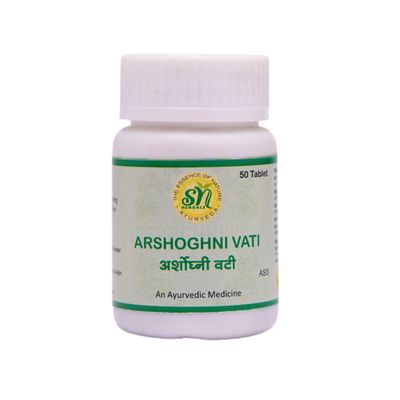 SN Herbals ARSHOGHNI VATI 50 Tablets