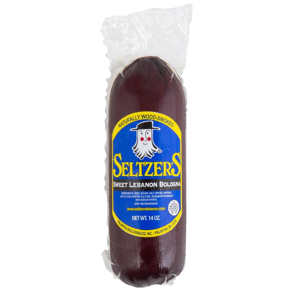 Seltzer's Sweet Lebanon Bologna Chubs 14 oz (4 Pack)
