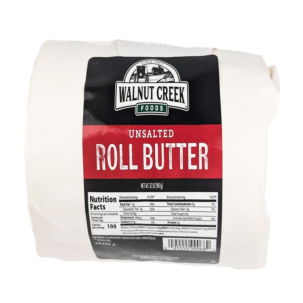 Walnut Creek Unsalted Butter 32 oz (Pack of 2)