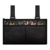 Gomyblomy Wheelchair Side Bag Wheelchair Armrest Pouch Lightweight Side Storage Organizer Bag for Power Wheelchairs, Walkers, Rollators, Electric Scooters, Rooster Chicken Pattern view 2