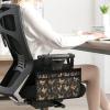 Gomyblomy Wheelchair Side Bag Wheelchair Armrest Pouch Lightweight Side Storage Organizer Bag for Power Wheelchairs, Walkers, Rollators, Electric Scooters, Rooster Chicken Pattern view 3