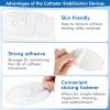 40 PCS Catheter Stabilization Devices, Catheter Urinary Leg Bag Legband Holder Legband Holder Sticker, Leg Band Urinary Stabilizer Adhesive Sticker Patch Accessories Foley Catheter Leg Anchor Bandages view 2