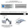 Medical Alert Bracelet for Men & Women  Customizable, Silicon Band, Personalized Bold & Readable Engraving with Complimentary Access to PHR (Personal Health Record)  Gray view 4
