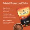 GLADIUS Organic Plant Based Protein Powder | Chocolate | 15 Servings | 21g of Protein | Plant Based | No Sugars Added | Rich in Probiotics view 3