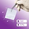 4x4 Gauze Pads 100% Cotton - 200 Non Sterile Gauze Pads for Medical Facilities, Wound Care, and First Aid - Woven 8 Ply view 2