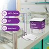 4x4 Woven Gauze Sponges, Sterile, 8-ply - 600 Packs, 2 per Pack (1200 Total) for Medical Facilities, Wound Care, and First Aid view 3