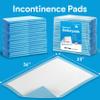 TenderGentle Incontinence Bed Pads Disposable for Adults - 23x36 Disposable Underpads - Case of 150 Pee Pads view 2